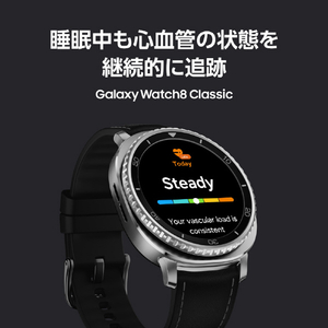 Samsung Galaxy Watch8 Classic(Bluetooth, 46 mm) Black SM-L500NZKJXJP-イメージ5