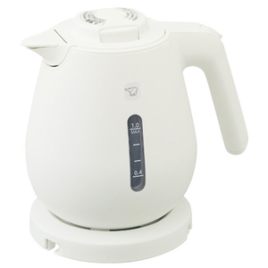 象印 電気ケトル(1.0L) ホワイト CK-DB10-WA 象印 電気ケトル(1.0L) ホワイト CK-DB10-WA