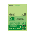 コクヨ PPCカラー用紙 A4 グリーン 100枚入 F805340-KB-C139NG