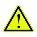 パンドウイットコーポレーション ISO警告ラベル 危険地域 (100枚入) 危険地域50.0(三角形)-40～80℃ FC777GZ-7851677