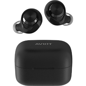 AVIOT トゥルーワイヤレスイヤホン ブラック TE-A1-BK-イメージ5