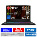 MSI Katana-17-HX-B14WGK-6565JP ブラック KATANA17HXB14WGK6565JP