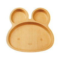 丸十 ブナ キッズプレート うさぎ 200×220×H20 V-112 FC011LG-2507250