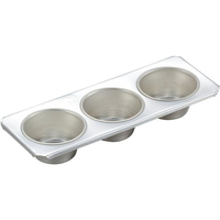 久保寺軽金属工業所 ブリキ マフィン型 100カップ 3ヶ付 FC012LC-1035900