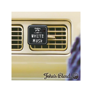 ノルコーポレーション John’sBlend クリップオンエアーフレッシュナー ホワイトムスク FCB3797-OAJON3301-イメージ2