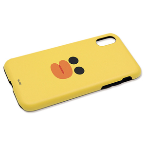LINE FRIENDS iPhone XR用ケース DUAL GUARD フェイス サリー KCL-DFA008-イメージ2