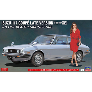 ハセガワ 1/24 いすゞ 117クーペ 後期型(XE) w/クールビューティ ガールズフィギュア SP604イスズ117ク-ペコウキCBGF ハセガワ 1/24 いすゞ 117クーペ 後期型(XE) w/クールビューティ ガールズフィギュア SP604イスズ117ク-ペコウキCBGF