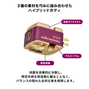 オーディオテクニカ デュアルムービングコイル(MC)ステレオカートリッジ AT33XEN-イメージ7