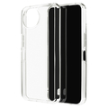 ラスタバナナ AQUOS wish6用 ハイブリッドケース TPU×PC クリア 9516AW6HPCL