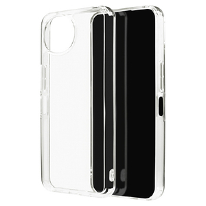 ラスタバナナ AQUOS wish6用 ハイブリッドケース TPU×PC クリア 9516AW6HPCL-イメージ1