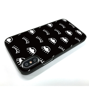 Dparks iPhone XS/X用ブラックケース ウィンク ブラック DS10404I8-イメージ4