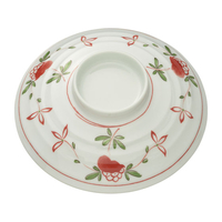 エンテック 小丼 (フタ) 赤絵 FC72959-AK-18B