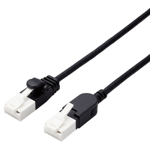 エレコム スイングコネクターLANケーブル(Cat6A準拠) 3.0m ブラック LD-GPATSW/BK30 エレコム スイングコネクターLANケーブル(Cat6A準拠) 3.0m ブラック LD-GPATSW/BK30