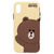 LINE FRIENDS iPhone XR用ケース DUAL GUARD ベーシック ブラウン KCL-DBA005-イメージ1