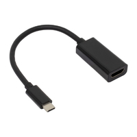 アイネックス USB Type-C - HDMI変換ケーブル ブラック AMC-CHD-V