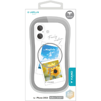 MSソリューションズ iPhone 17用耐傷・耐衝撃ハイブリッドケース 「ViAMO mag」 ライトグレー LN-IM25VMMLGY