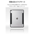 エレコム 13インチiPad Air(M3/M2)用フラップケース 薄型軽量 カラーエッジ 背面クリア ブラック TB-A25XWVFCBK-イメージ5