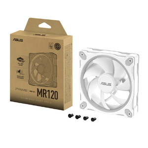 ASUS Prime MR120 ARGB Fan - Single Pack ホワイト MR120ARGBFANWHITE-イメージ4