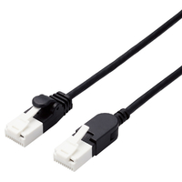 エレコム スイングコネクターLANケーブル(Cat6A準拠) 5.0m ブラック LD-GPATSW/BK50