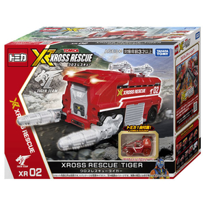 タカラトミー トミカ クロスレスキュー XR02 クロスレスキュータイガー ﾄﾐｶXR02ｸﾛｽﾚｽｷﾕ-ﾀｲｶﾞ--イメージ7