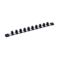 TONE ソケットホルダー（アルミタイプ）　差込角１２．７ｍｍ　差込数１０ SH1410