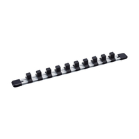 TONE ソケットホルダー（アルミタイプ）　差込角１２．７ｍｍ　差込数１０ SH1410