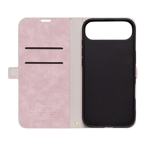 NATURAL　design iPhone Air用 手帳型ケース STYLE NATURAL ライラック IP25-66-VS11-イメージ3