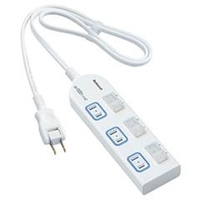 パナソニック 1m ザ・タップ 3コ口 ホワイト WHA25134WP