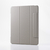 エレコム 13インチiPad Air(M3/M2)用フラップケース 薄型軽量 カラーエッジ 背面クリア グレージュ TB-A25XWVFCGB-イメージ1