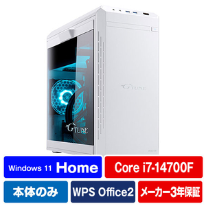 G-Tune デスクトップパソコン e angle select G-Tune ホワイト EGPDGI714G40632W G-Tune デスクトップパソコン e angle select G-Tune ホワイト EGPDGI714G40632W