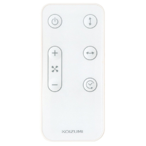 コイズミ DCモーター搭載サーキュレーター ホワイト KCF1553W-イメージ2