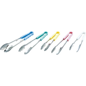 エムテートリマツ MT18-8 抗菌PP柄 万能トング 30cm ピンク 1L-P 30cmピンク FCL4223-005789006-イメージ1