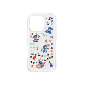PGA iPhone 16 Pro用エアクッションケース スティッチ PG-D24BPT04STI-イメージ1
