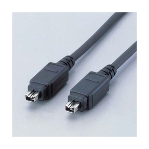 エレコム IEEE1394ケーブル(4-4ピン、1m) IE-441BK エレコム IEEE1394ケーブル(4-4ピン、1m) IE-441BK