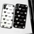 Dparks iPhone XS/X用ブラックケース ウィンク ホワイト DS10405I8-イメージ11