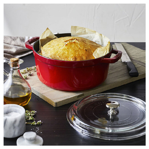 Staub ピコ・ココットラウンド 24cm Staub チェリー 40509-835-0ﾗｳﾝﾄﾞ24CMﾁｴﾘ--イメージ5