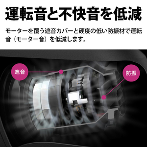 SHARP 紙パック式コードレススティッククリーナー RACTIVE Air ブラック系 ECKR3B-イメージ7