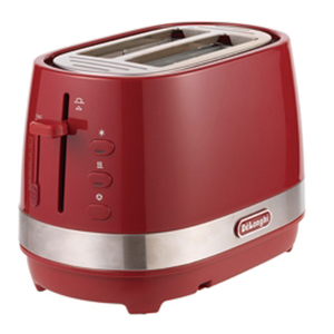 デロンギ CTLA2003J-R ポップアップトースター アクティブ パッション