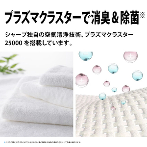 シャープ ハイブリッド衣類乾燥除湿機 ホワイト系 CV-TH150-W-イメージ3