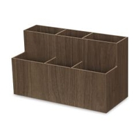 橋本達之助工芸 大小様々入るリモコンスタンド　ブラウン色 ブラウン ﾊﾞｽｸﾘﾓｺﾝｽﾀﾝﾄﾞSBW