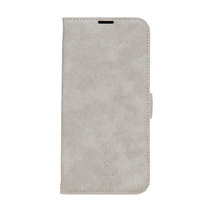 NATURAL　design iPhone17 Pro Max用 手帳型ケース STYLE NATURAL グレー IP25-69P-VS01-イメージ1