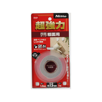ニトムズ 超強力両面テープ 粗面用 15mm×1m FC78020-T4590