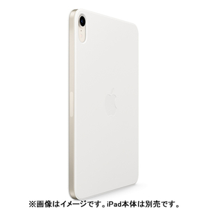 Apple 【純正】 iPad mini(第6世代)用Smart Folio ホワイト MM6H3FE/A-イメージ4