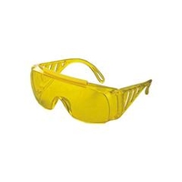 トラスコ中山 TRUSCO　一眼型サイド付セーフティグラス　イエロー GS-33Y