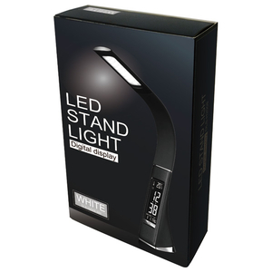 ZEPEAL LEDスタンドライト デジタル表示付 ZEPEAL ホワイト DLSH2008WH-イメージ6
