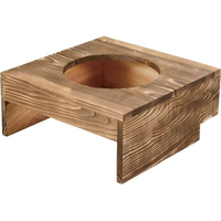 江部松商事 EBM/アルミ 電磁釜用1升釜用 焼杉ハカマ 35319 FC076LB-0751100