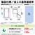 AQUA 93L 前開きタイプフリーザー サテンホワイト AQF-FA9R(W)-イメージ4
