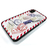 Dparks iPhone XS/X用ブラックケース スタンプ レッド DS10406I8-イメージ3