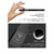 Dparks iPhone XS/X用ブラックケース スタンプ レッド DS10406I8-イメージ8