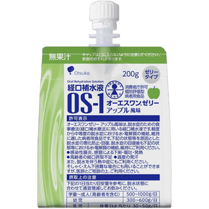大塚製薬 OS-1(オーエスワン) ゼリーパウチ アップル風味 200g FC729TD-イメージ3